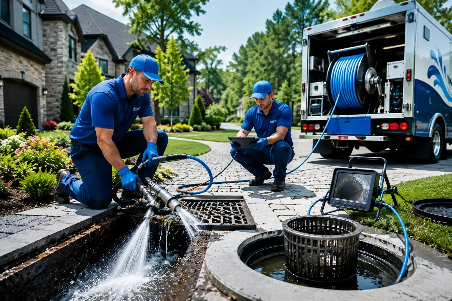 Local outdoor drain cleaning professionals in Mount Holly, NJ