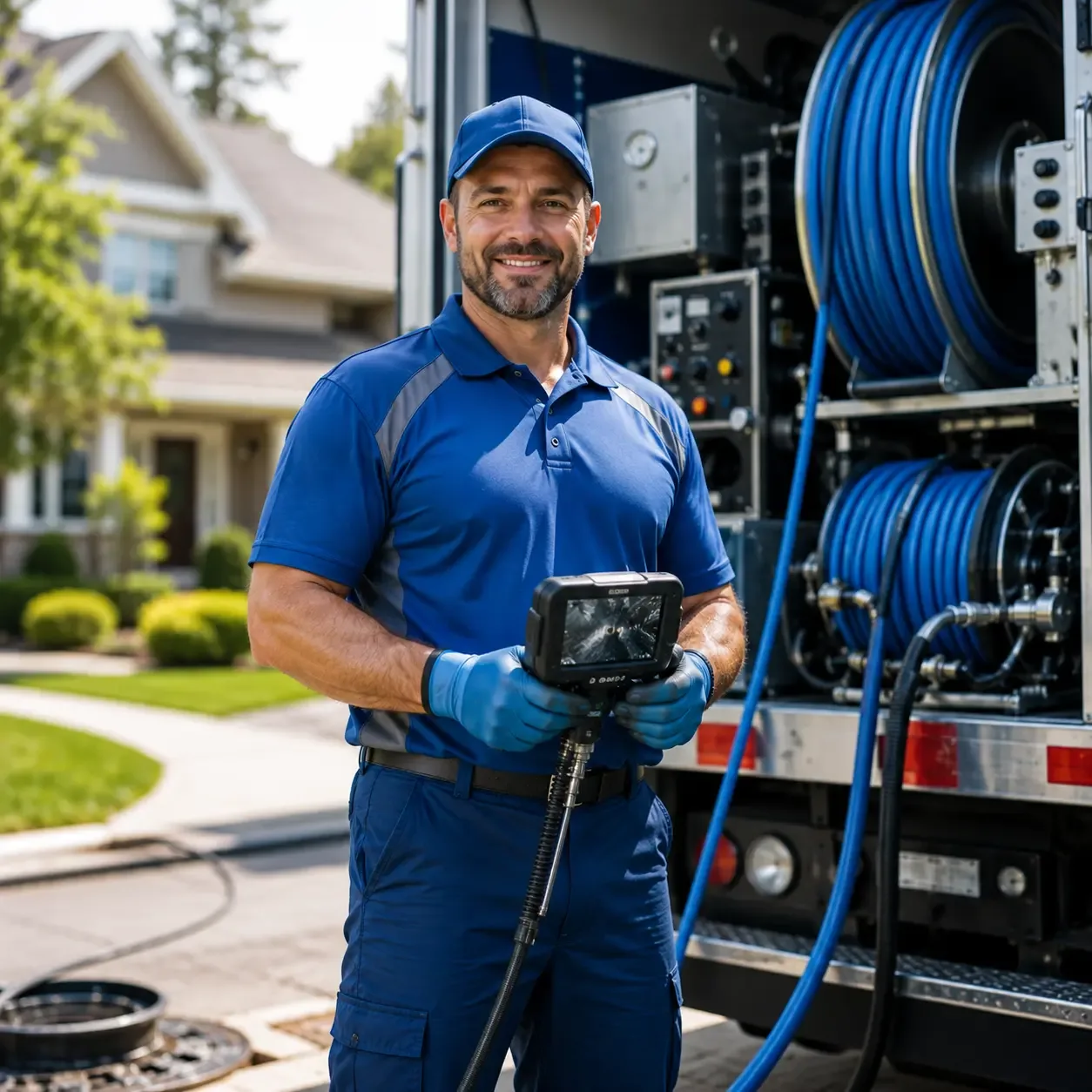 Local outdoor drain cleaning specialists in Mount Holly, NJ